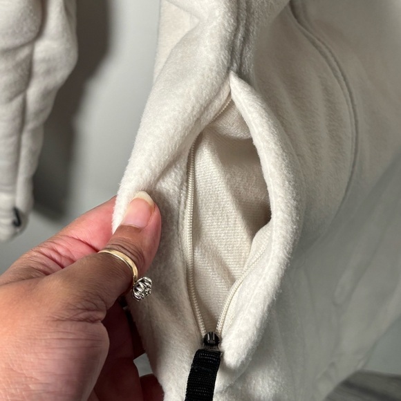 Columbia Cream Interchange Full Zip Fleece Jacket Size Small 263 - Picture 7 of 8